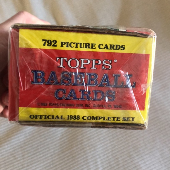 Topps 1988 Baseball Cards Factory Sealed Set. Original packaging cellophane wrap - Picture 5 of 5